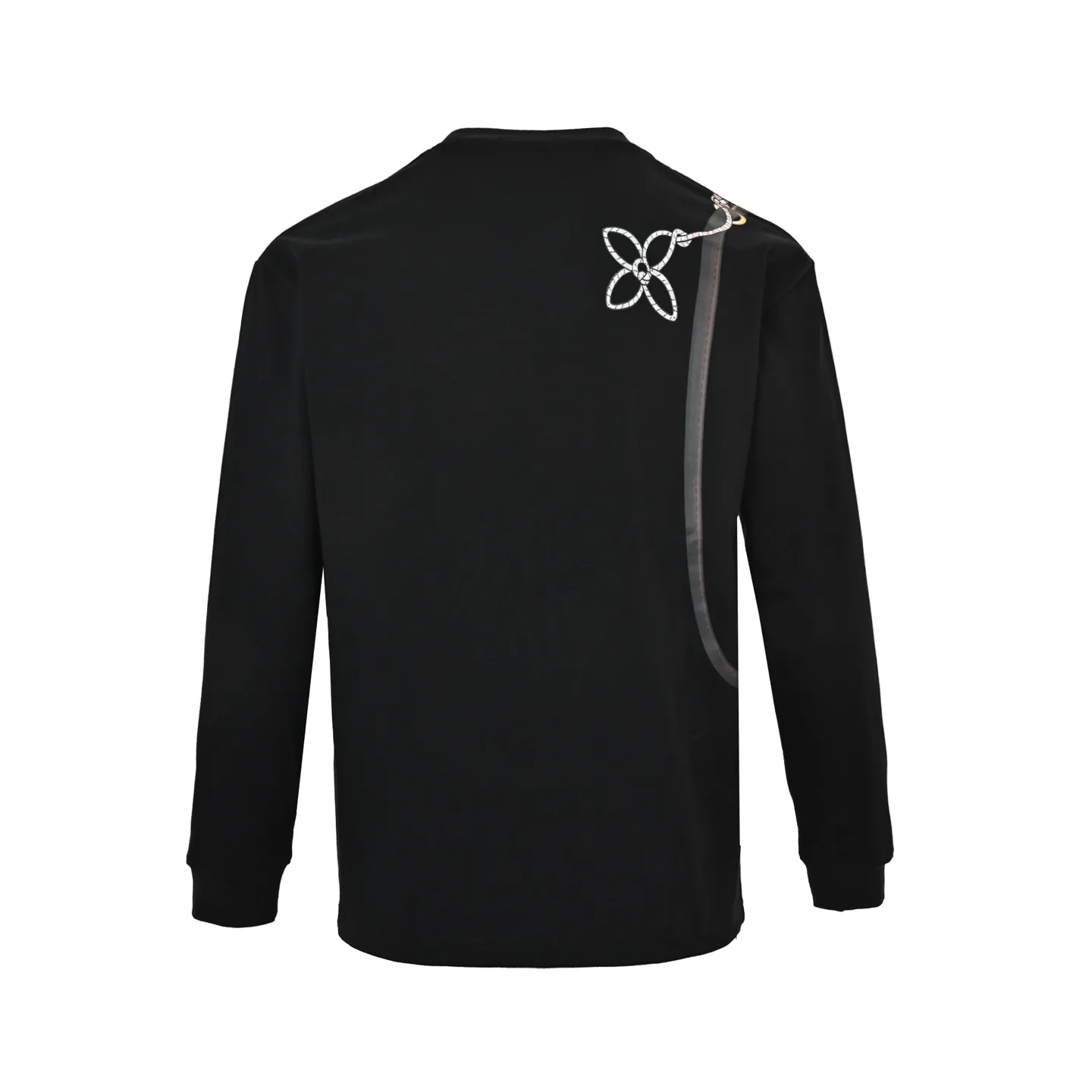 Louis Vuitton/Louis Vuitton chest bag printed long-sleeved T-shirt